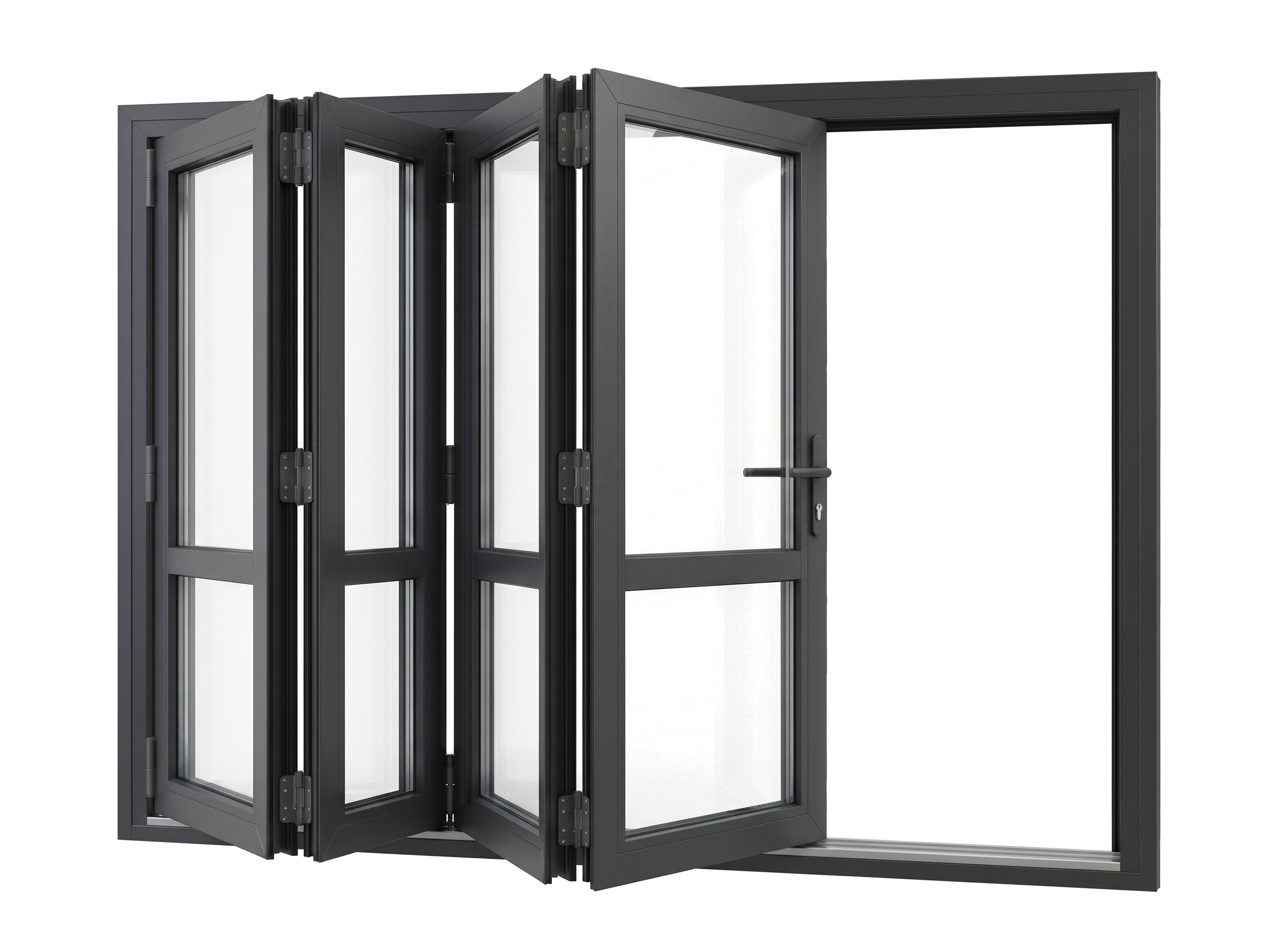 Asaline - გარმონი : დასაკეცი კარი (Bi-Fold : Accordion Door)